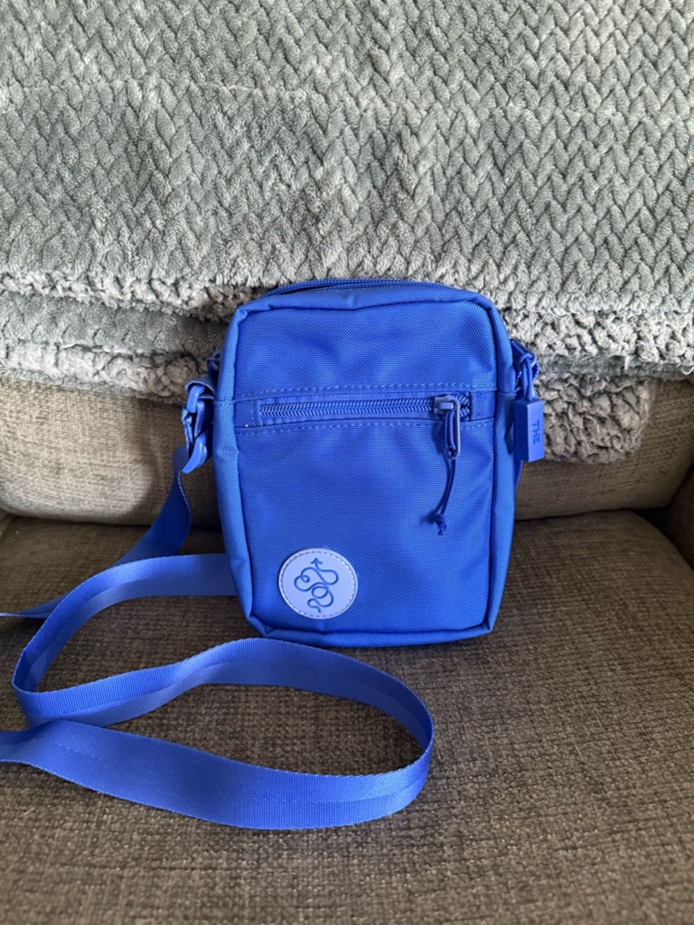 Baboon to the Moon Compact Blue Crossbody Bag Sold At Urban Outfitters